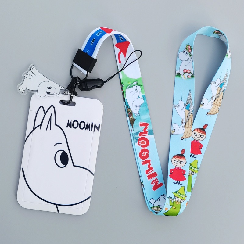 Porta-Cartões Rígido Moomin co - Lanyard Badge Holder avaliação e preço