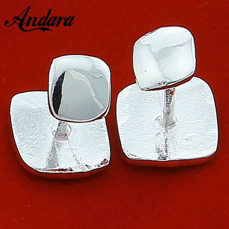 Venda quente prata quadrado ab - Tie Clip Silver avaliação e preço