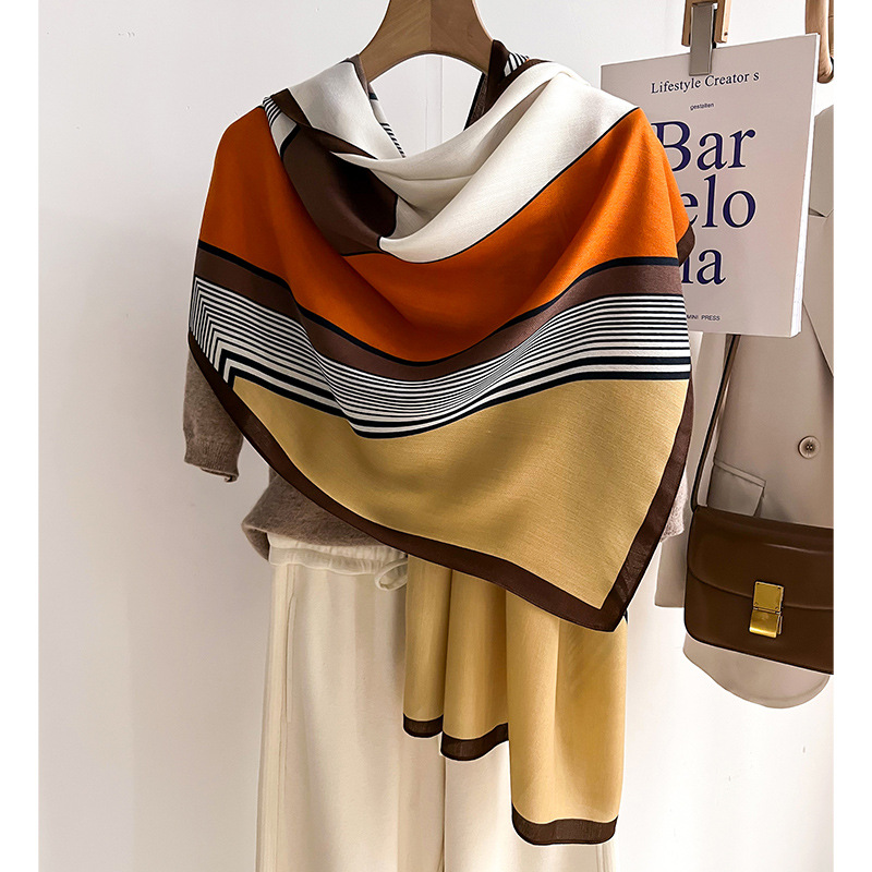 Marca de luxo cachecol lã algo - Pashmina Wrap Large avaliação e preço