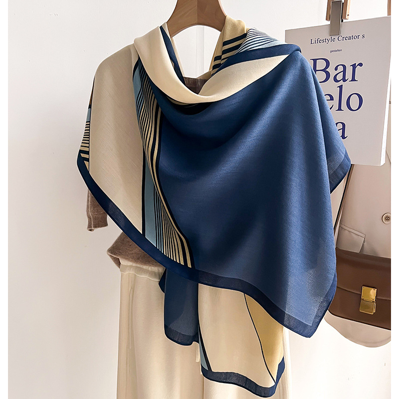 Marca de luxo cachecol lã algo - Pashmina Wrap Large avaliação e preço