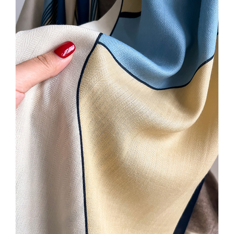 Marca de luxo cachecol lã algo - Pashmina Wrap Large avaliação e preço