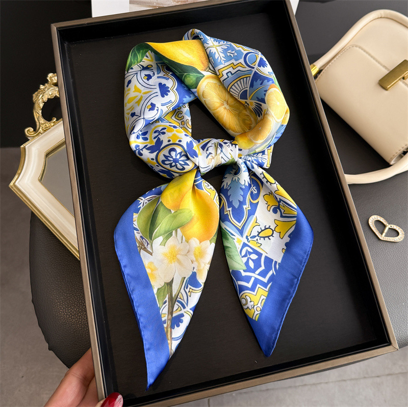 2026 novos lenços quadrados de - Ascot Neck Scarf avaliação e preço
