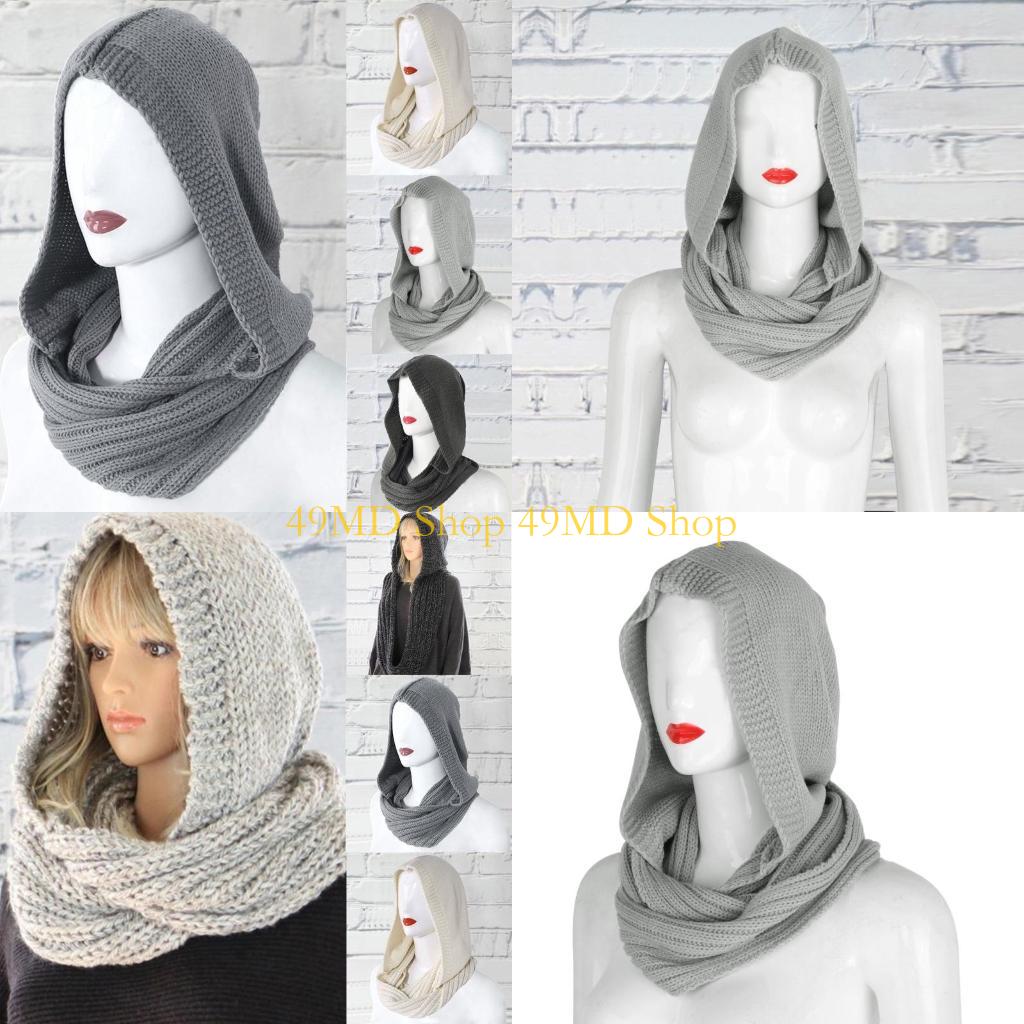 49MD Pulôver malha para cachec - Infinity Scarf Knit avaliação e preço