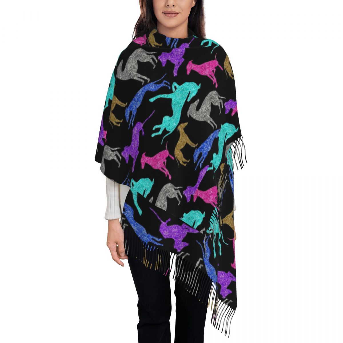 Greyt Greyhound Combo Cachecol - Pashmina Wrap Large avaliação e preço