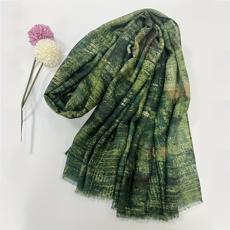 Xale de algodão retrô para sen - Pashmina Wrap Large avaliação e preço