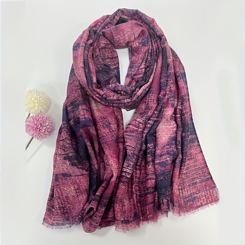 Xale de algodão retrô para sen - Pashmina Wrap Large avaliação e preço