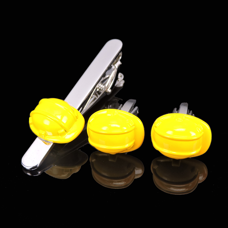 Conjunto de abotoaduras e clip - Tie Bar Set Gift avaliação e preço