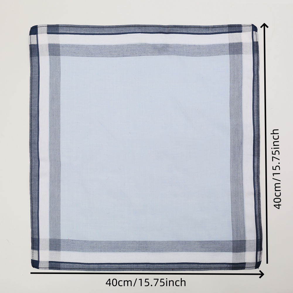 Lenço masculino tingido com fi - Handkerchief Cotton Men avaliação e preço
