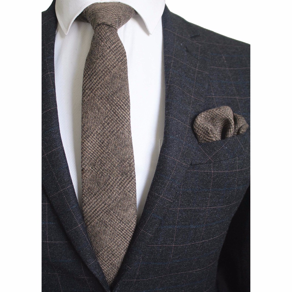 Ricnais gravata de lã de 8cm,  - Handkerchief Cotton Men avaliação e preço