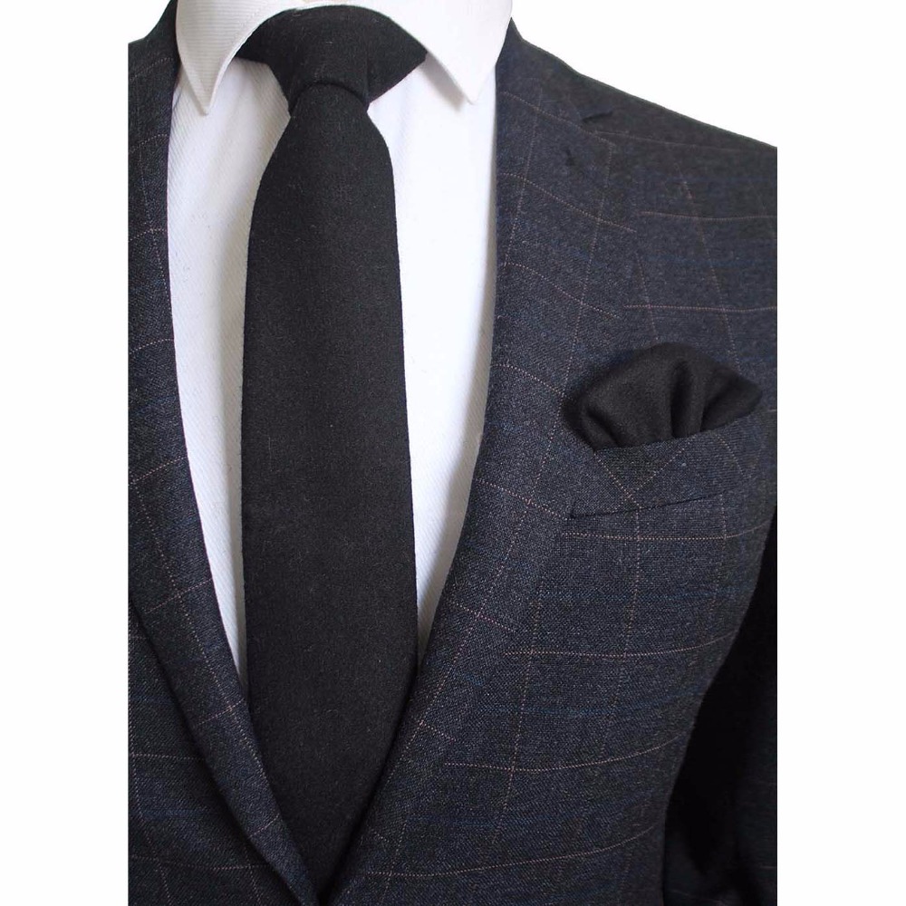 Ricnais gravata de lã de 8cm,  - Handkerchief Cotton Men avaliação e preço
