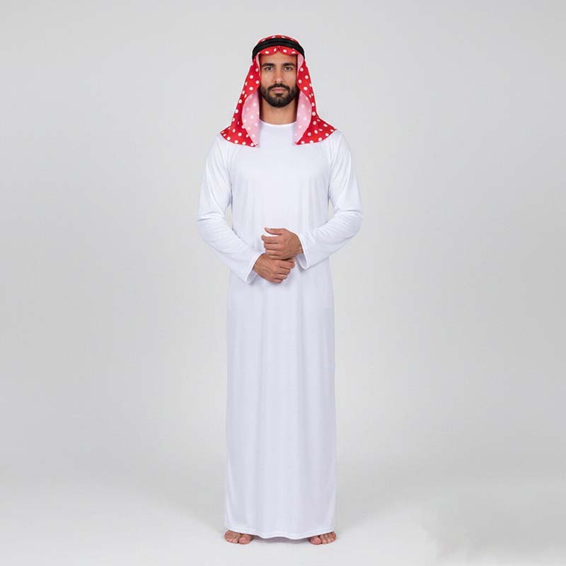 Traje Tradicional Árabe, Roupa - Ascot Neck Scarf avaliação e preço