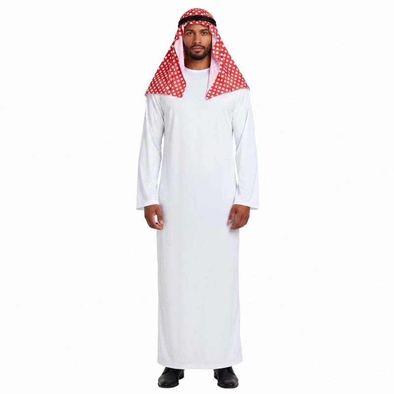 Traje Tradicional Árabe, Roupa - Ascot Neck Scarf avaliação e preço