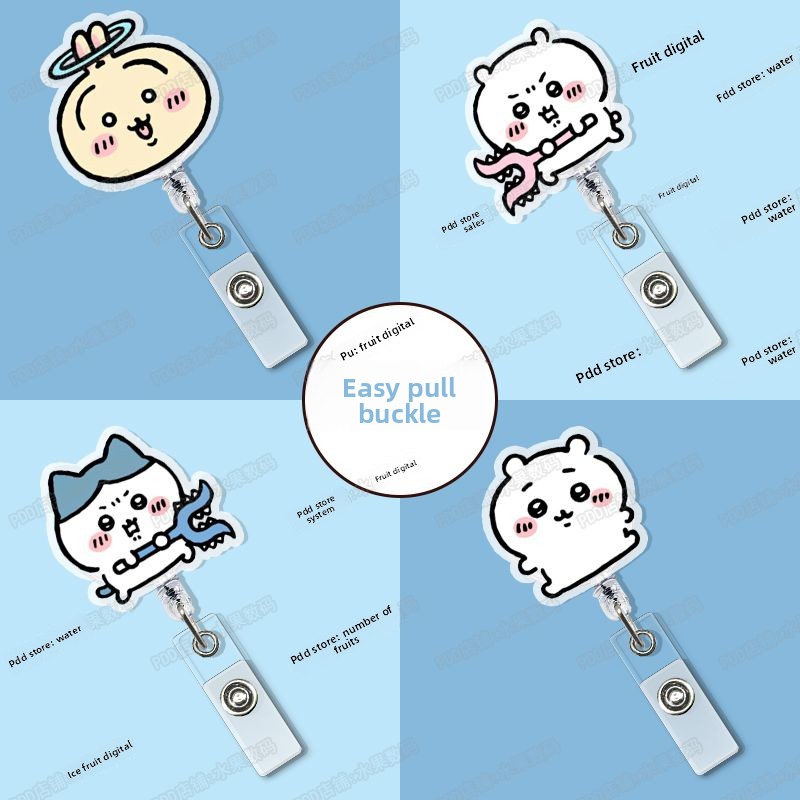 Porta-Crachá Retrátil Kawaii J - Lanyard Badge Holder avaliação e preço