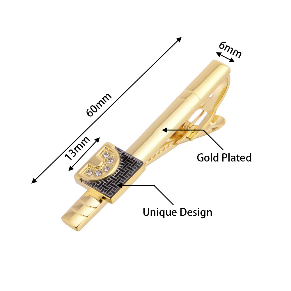 Conjunto de Abotoaduras e Pren - Tie Bar Set Gift avaliação e preço