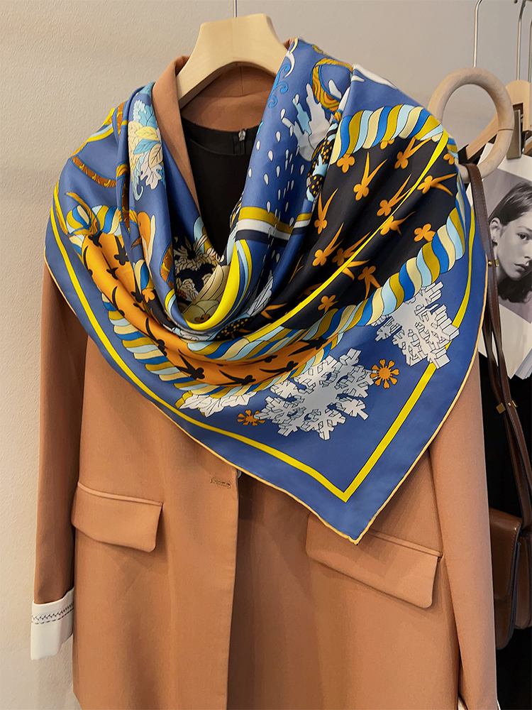 135CM 135CM Mulberry Silk Larg - Face Scarf Mask avaliação e preço