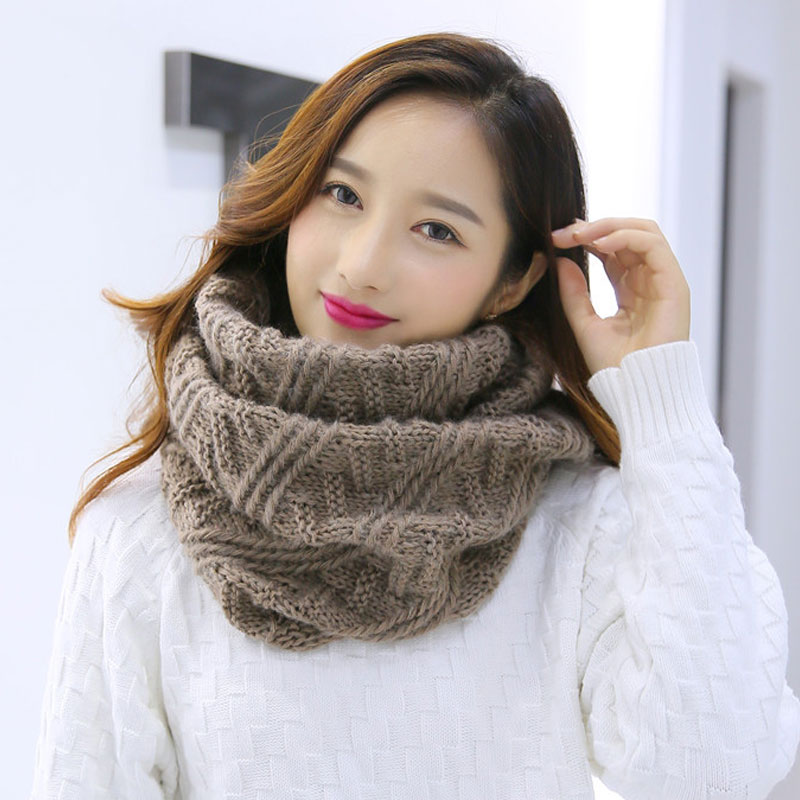 Unissex inverno macio grosso m - Infinity Scarf Knit avaliação e preço